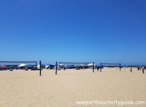 volleyball nets sandy beach corona del mar state beach newport beach city guide