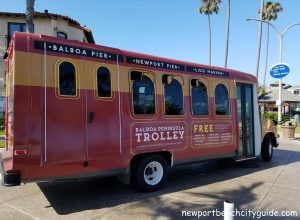 trolley balboa peninsula beach newport beach city guide